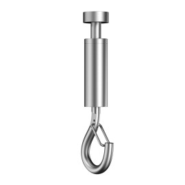 GeckoTeq Self-locking Loop Hook with safety Clip - 20kg