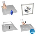 Artiteq Back Frame DiBond Photo Panel Hanging System - self-adhesive