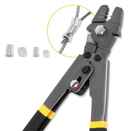 GeckoTeq Sturdy Crimping and Cutting Pliers