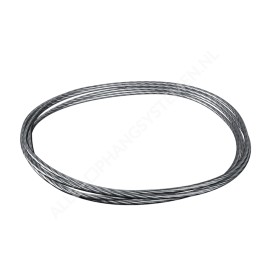 GeckoTeq 1,5mm Steel Wire with Loop - 15kg