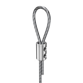 GeckoTeq Double Wire Clamp - 10kg (avec 2 vis Allen) - clé Allen incluse