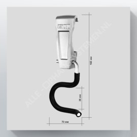 GeckoTeq Gereedschap Ophangsysteem Set voor 4 stuks gereedschap - GSH116