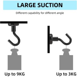 Geckoteq System Ceiling Magnet Hook - damaged - per 10 pieces