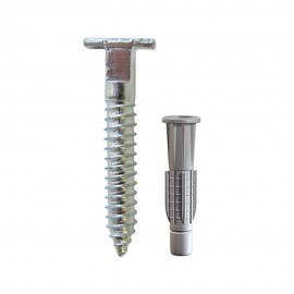 GeckoTeq T-Screw safety screw incl. 8.0mm plug