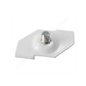 GeckoTeq metal clamp in white for suspended ceilings