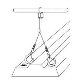 GeckoTeq Zelfremmende Lus Hanger voor 2,0mm draad